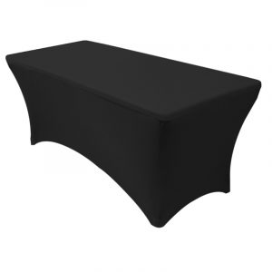 Black-Rectangular-table-cover